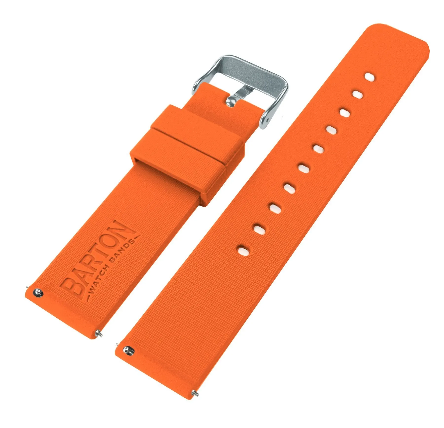 Samsung Galaxy Watch Active 2 Silicone Pumpkin Orange Watch Band
