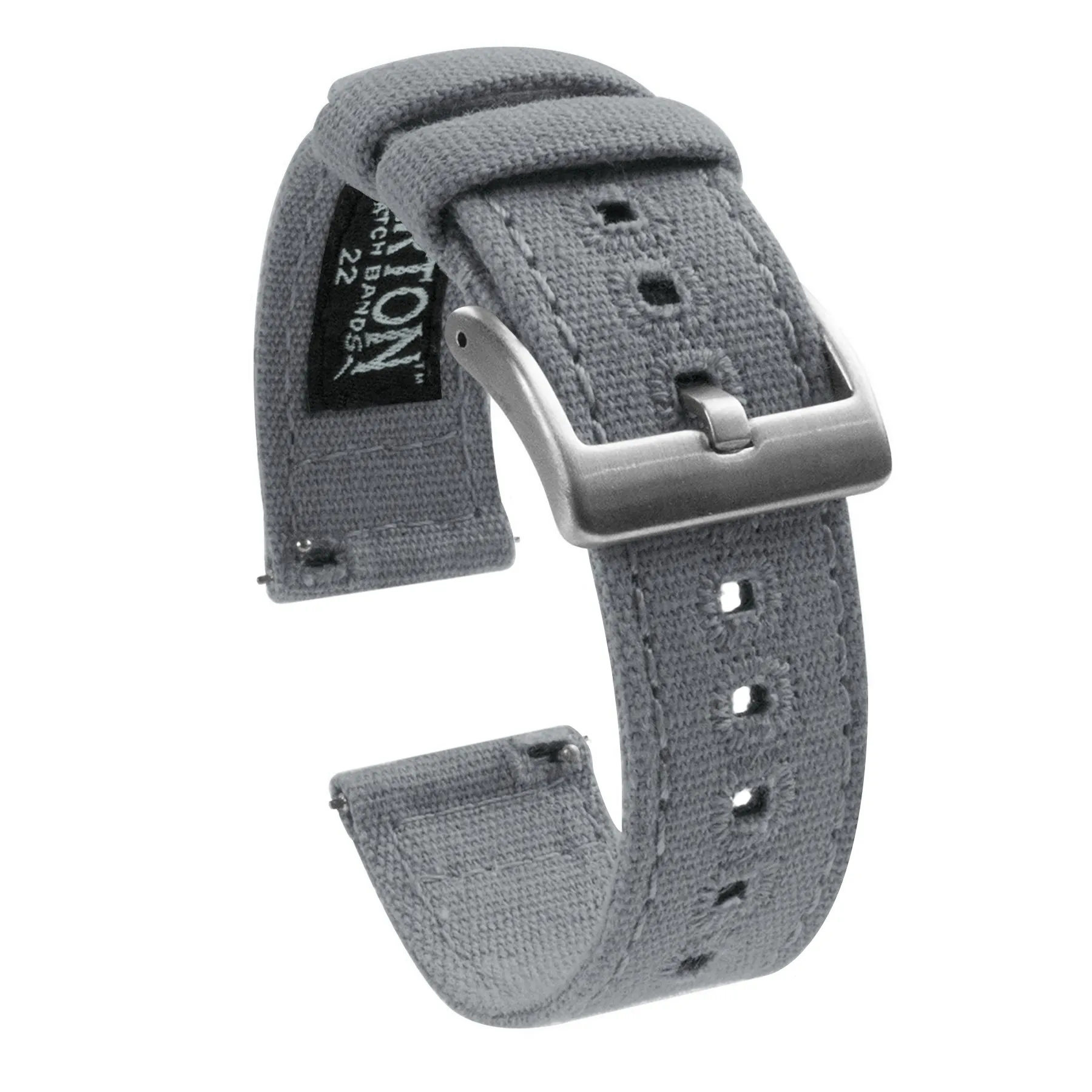 Samsung Galaxy Watch Active Cool Grey Canvas Watch Band