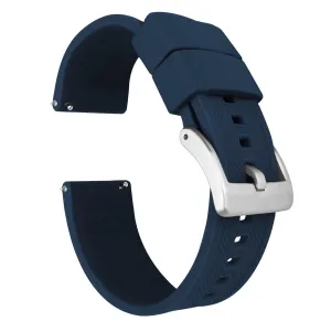 Samsung Galaxy Watch Active Elite Silicone Navy Blue Watch Band