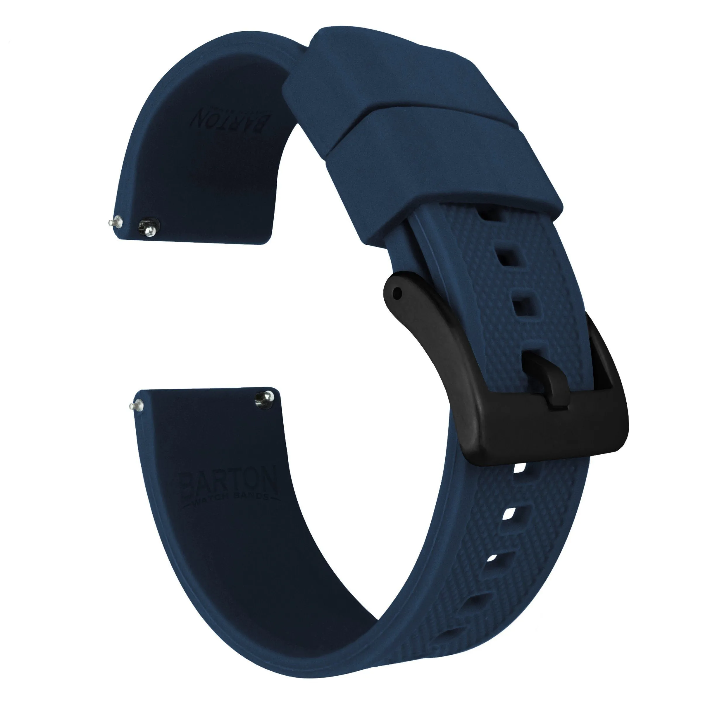 Samsung Galaxy Watch Active Elite Silicone Navy Blue Watch Band