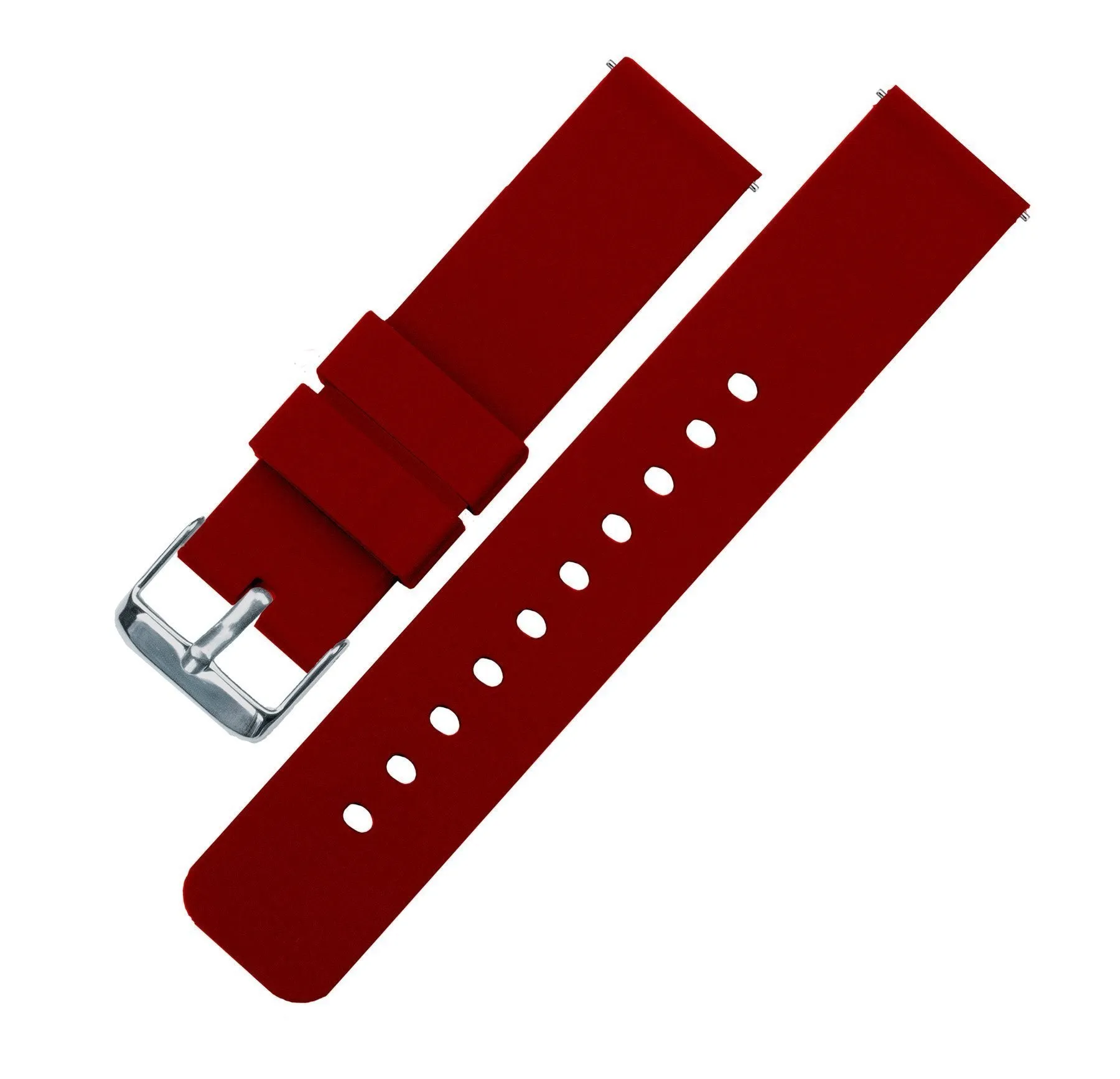 Samsung Galaxy Watch Active Silicone Crimson Red Watch Band