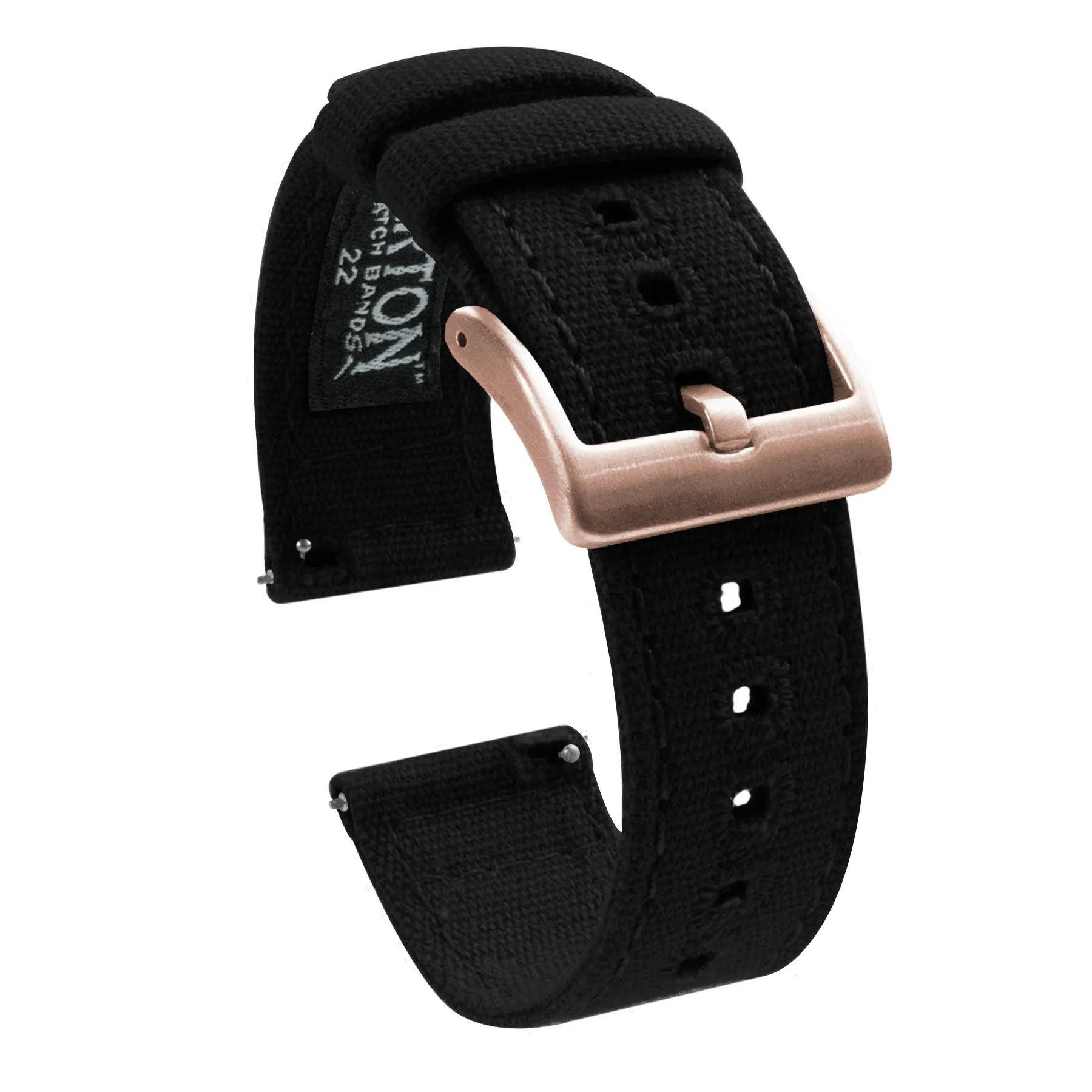 Samsung Galaxy Watch3 Black Canvas Watch Band