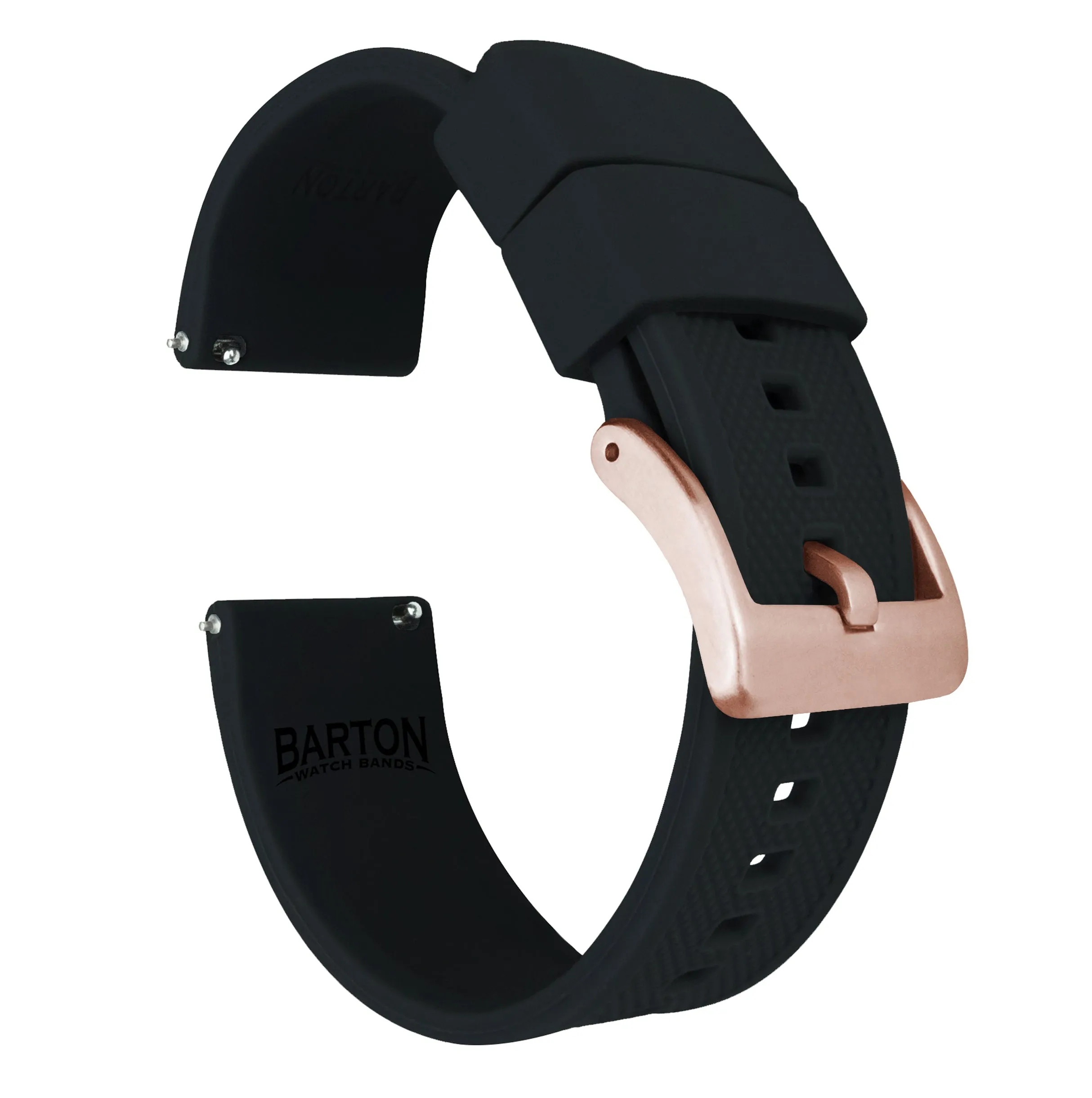 Samsung Galaxy Watch3 Elite Silicone Black Watch Band