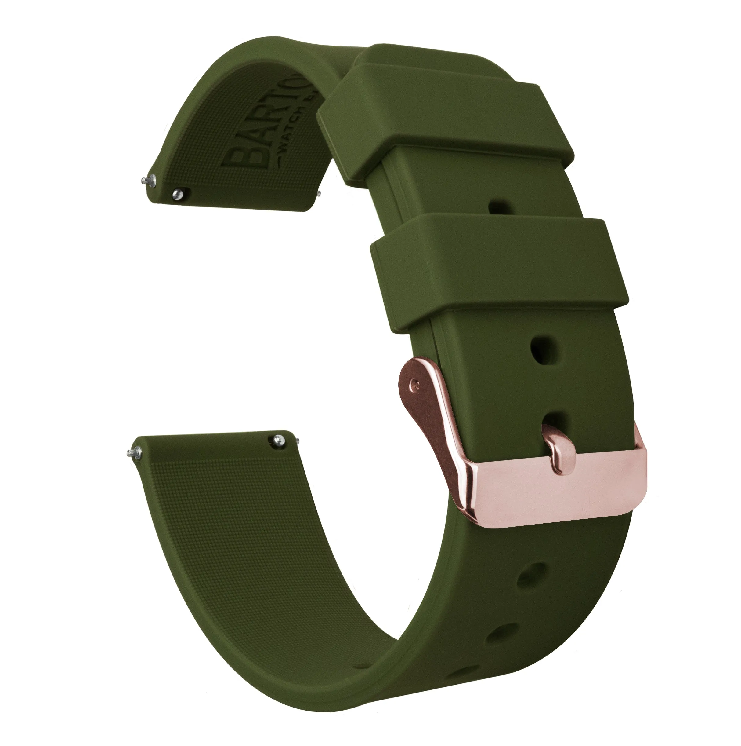 Samsung Galaxy Watch3 Silicone Army Green Watch Band