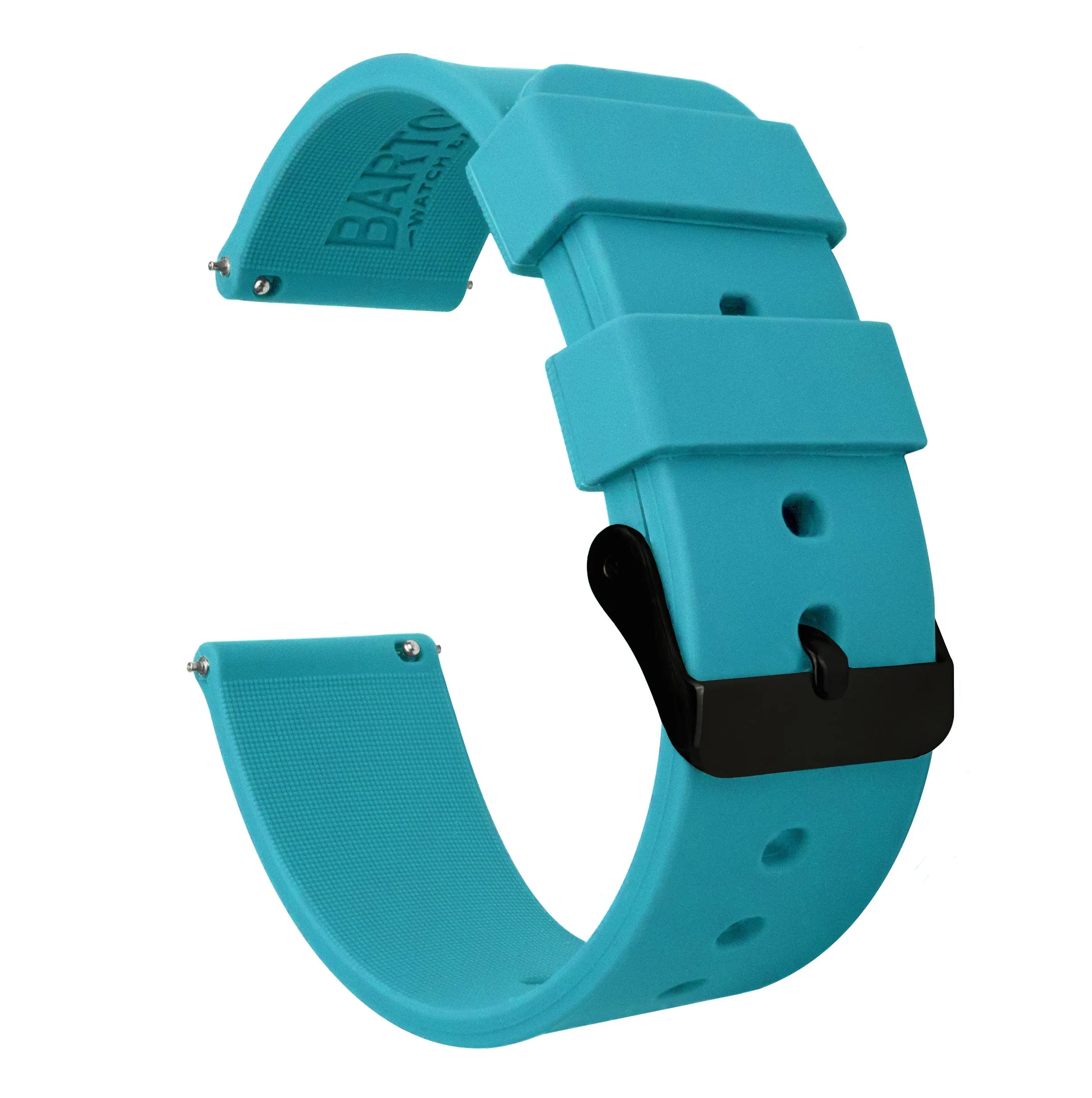 Samsung Galaxy Watch5 Silicone Aqua Blue Watch Band