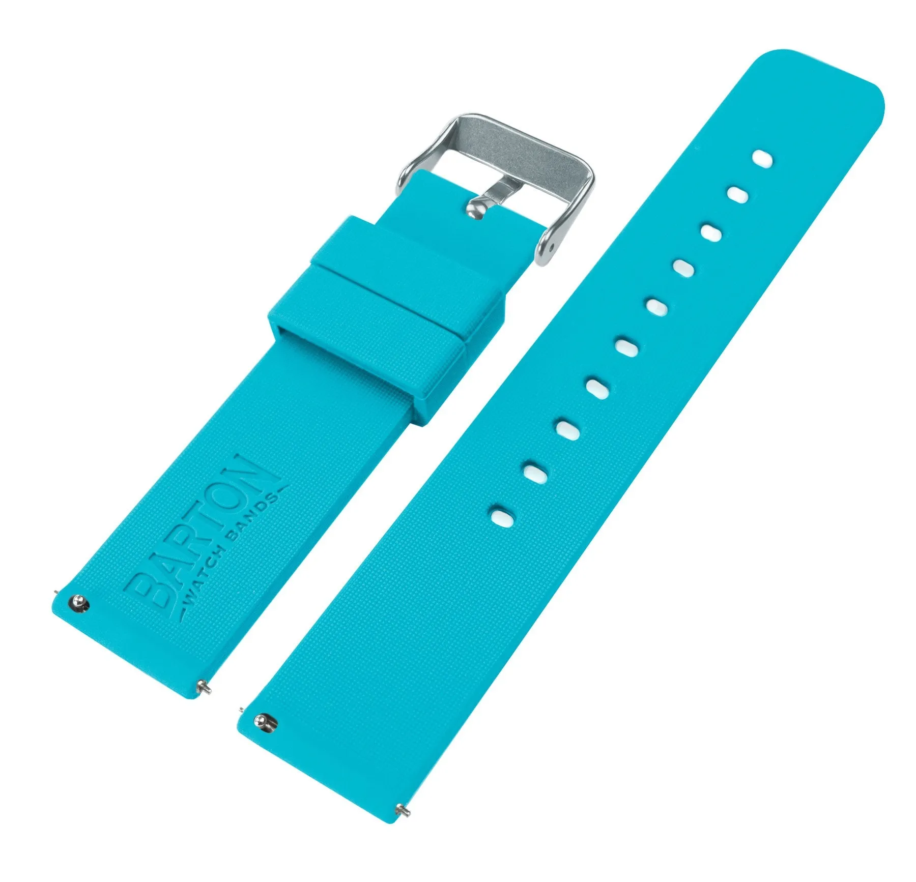 Samsung Galaxy Watch5 Silicone Aqua Blue Watch Band