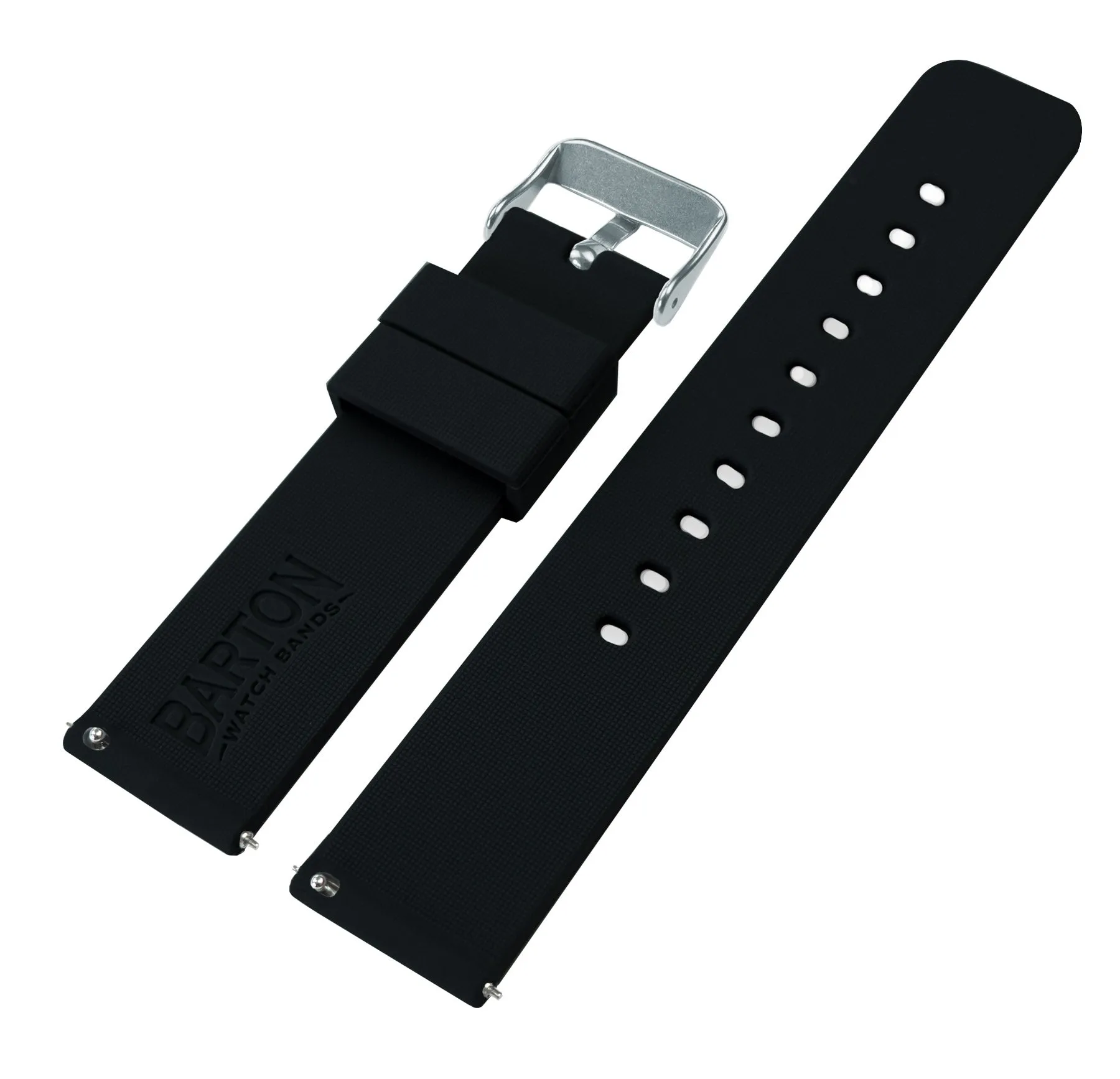 Samsung Galaxy Watch5 Silicone Black Watch Band