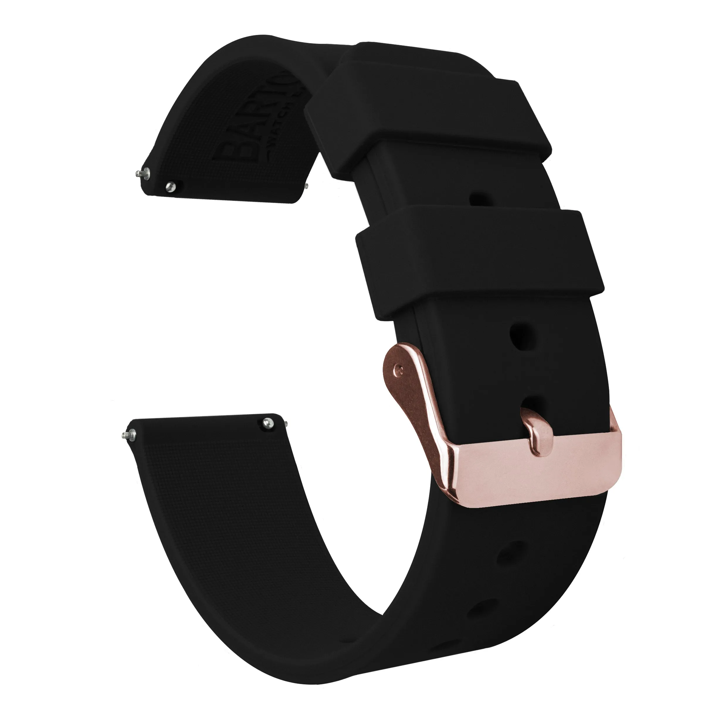 Samsung Galaxy Watch5 Silicone Black Watch Band