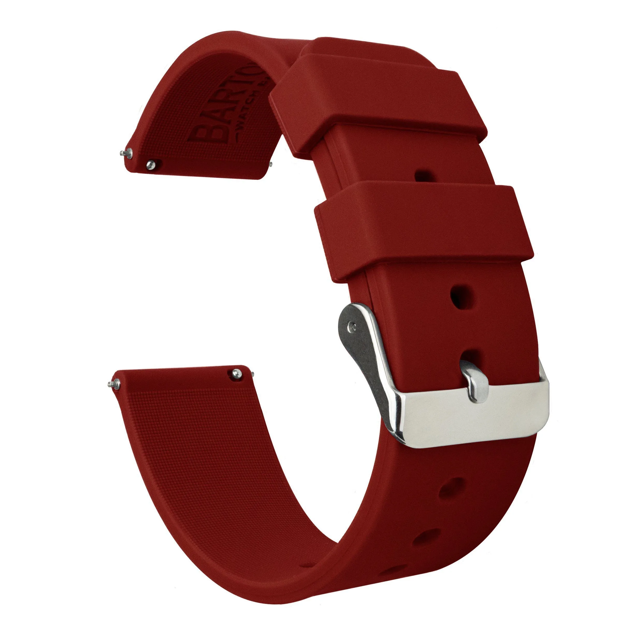 Samsung Galaxy Watch6 Silicone Crimson Red Watch Band