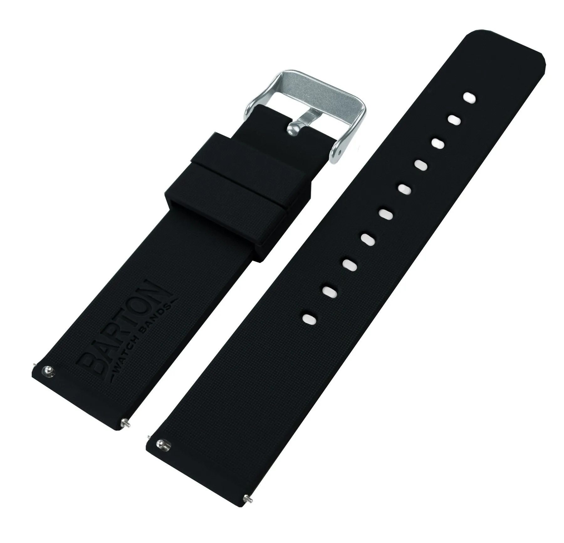 Samsung Galaxy watch7 Silicone Black Watch Band