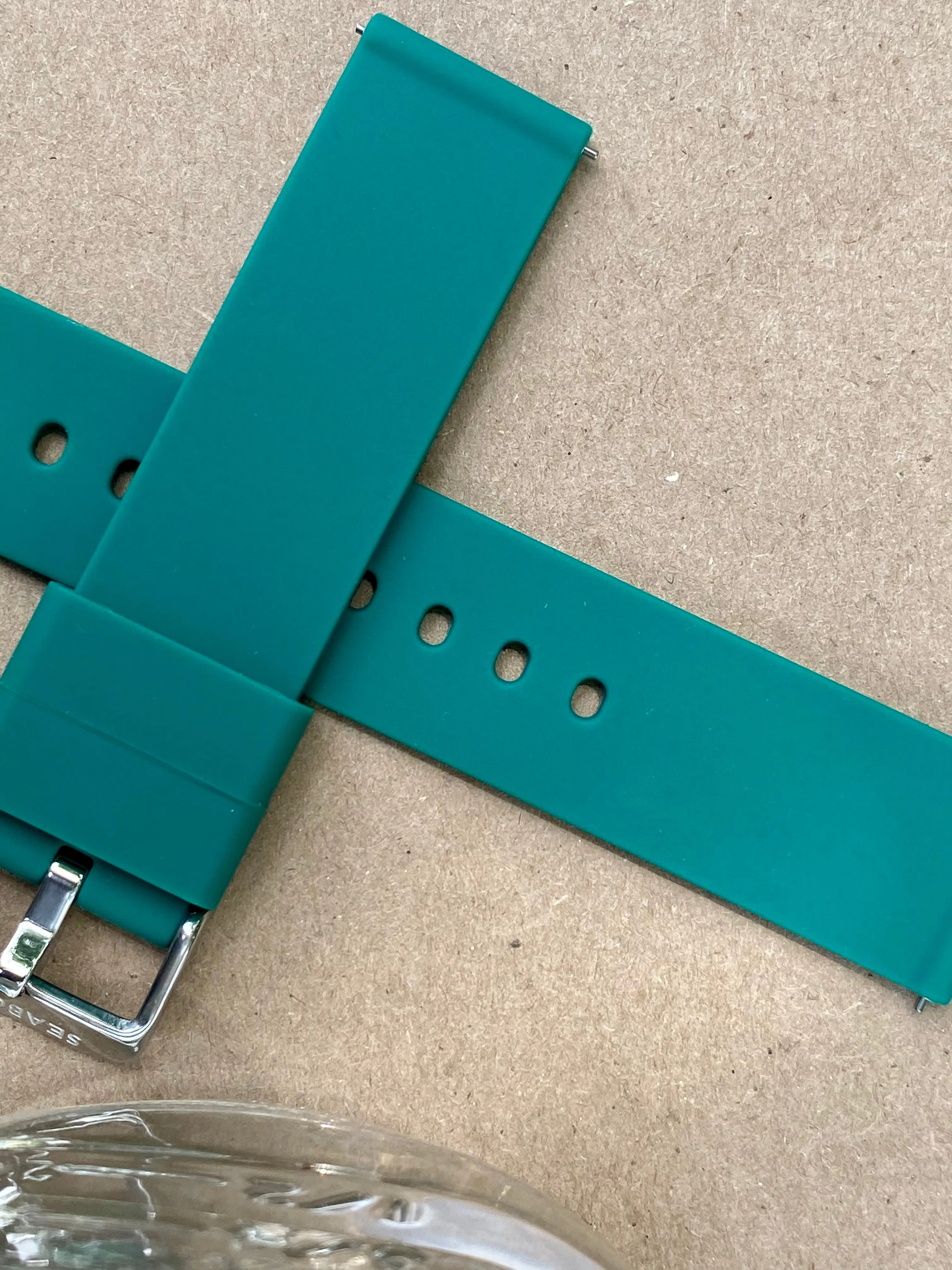 Seaborne Soft Silicone 20MM Quick Release Watch Band
