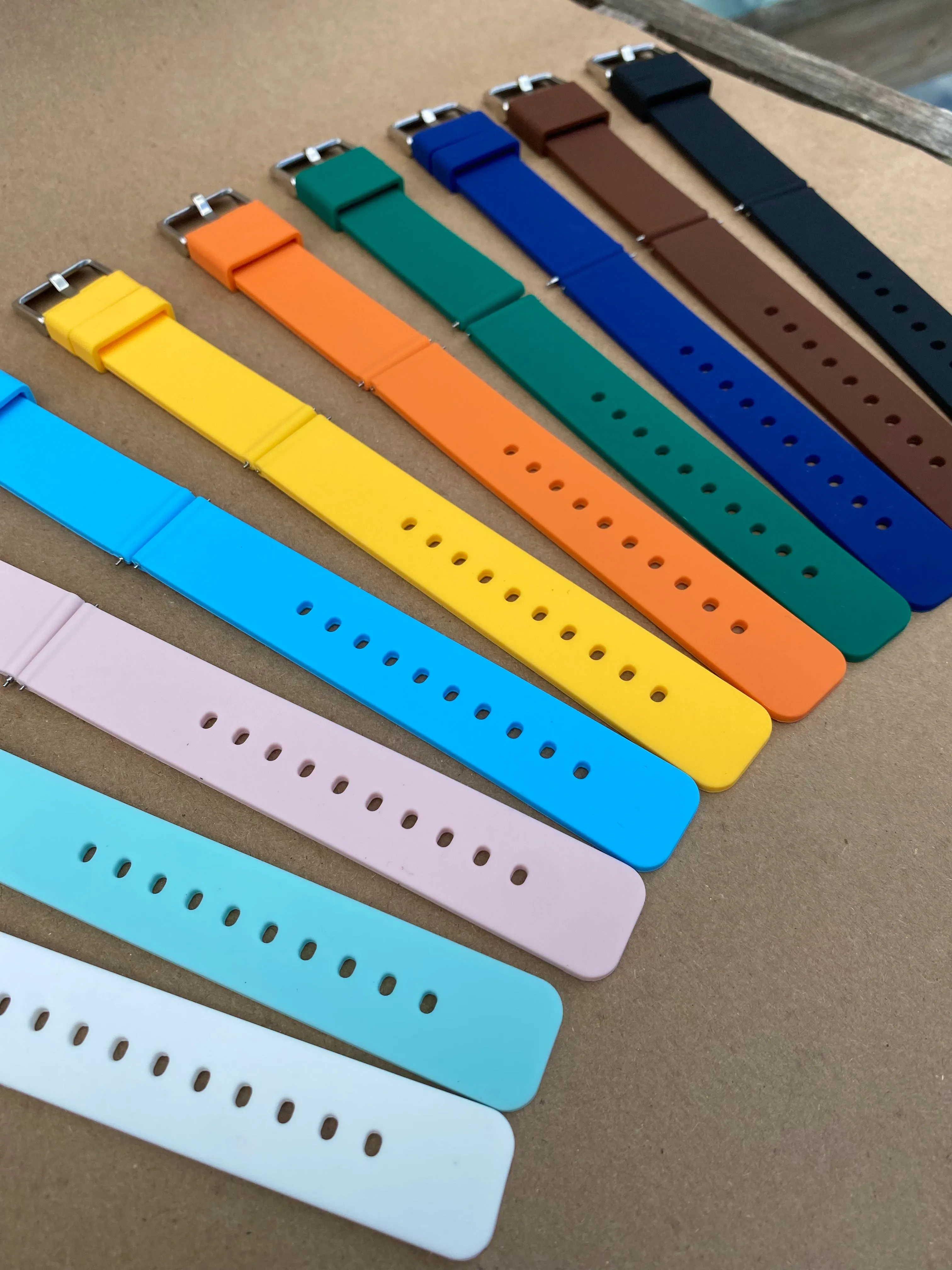 Seaborne Soft Silicone 20MM Quick Release Watch Band