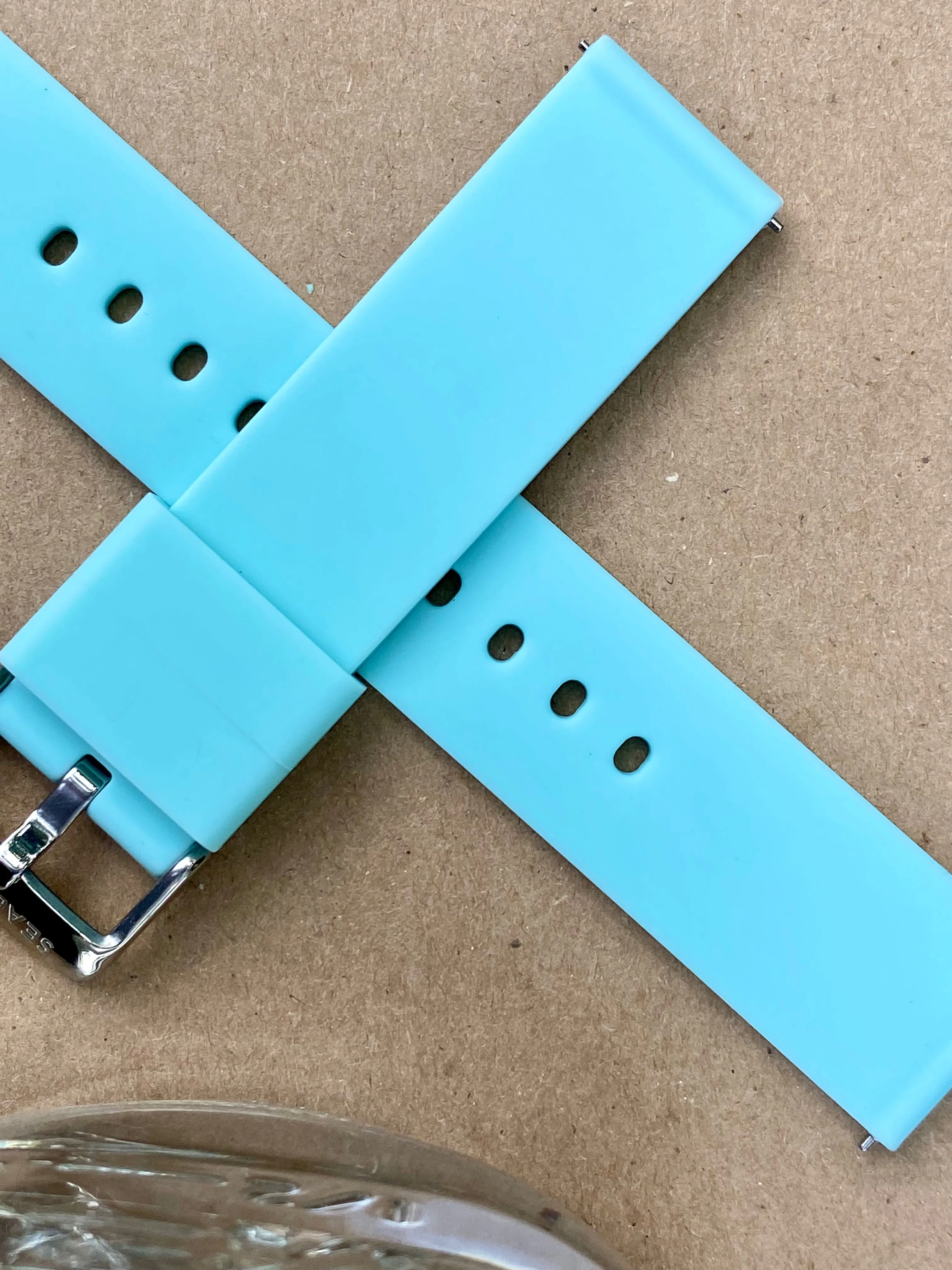 Seaborne Soft Silicone 20MM Quick Release Watch Band
