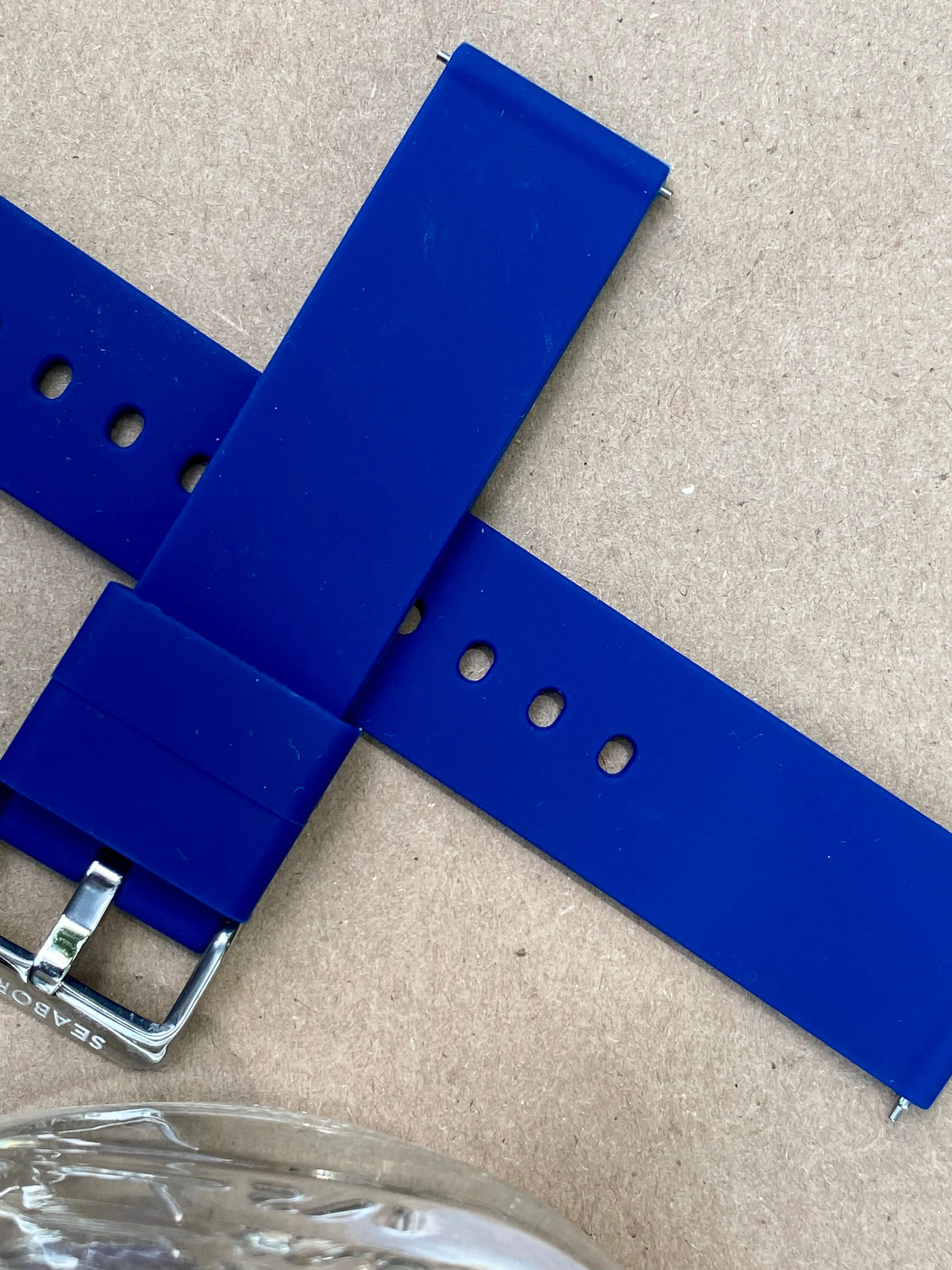 Seaborne Soft Silicone 20MM Quick Release Watch Band