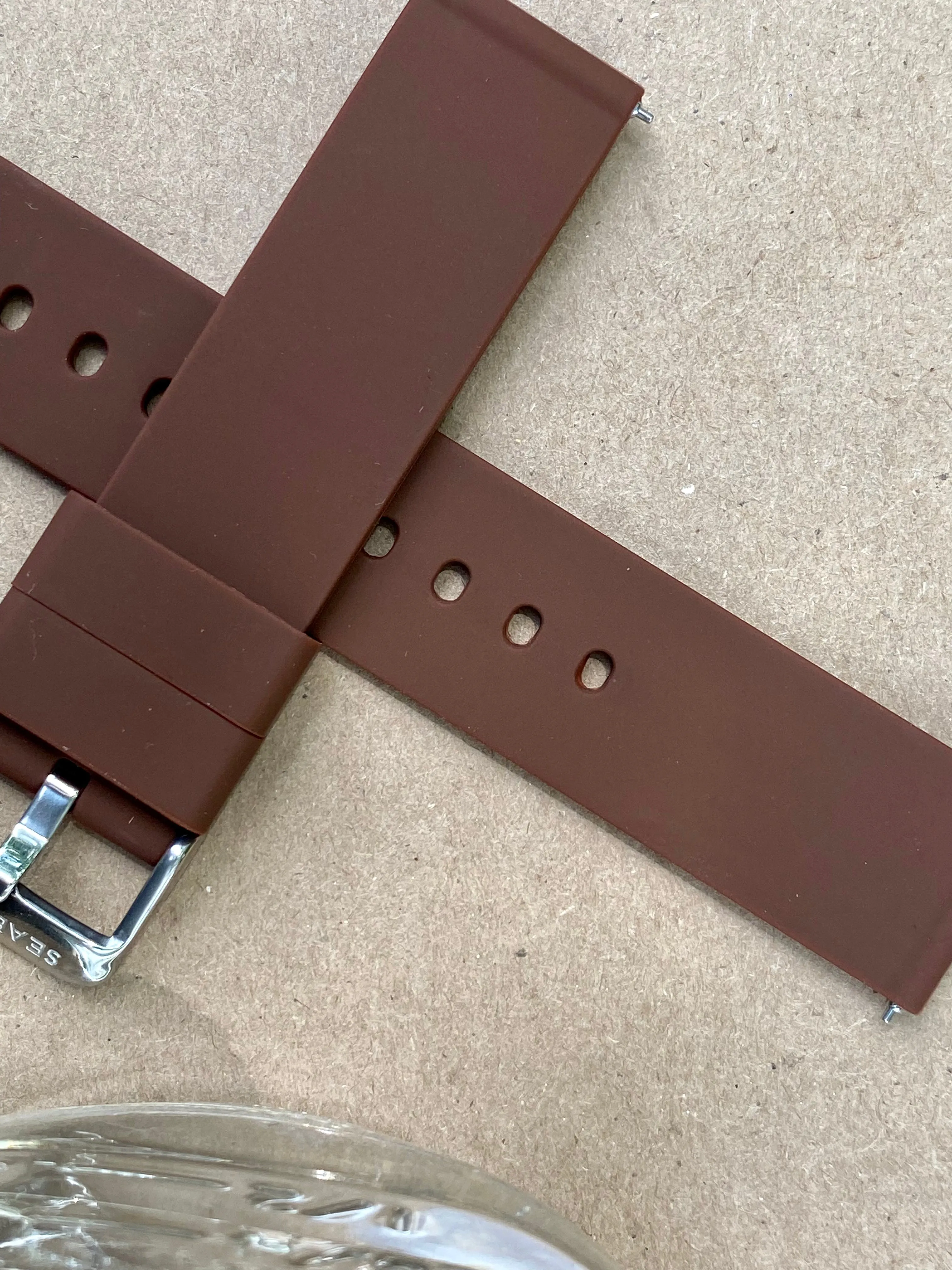 Seaborne Soft Silicone 20MM Quick Release Watch Band