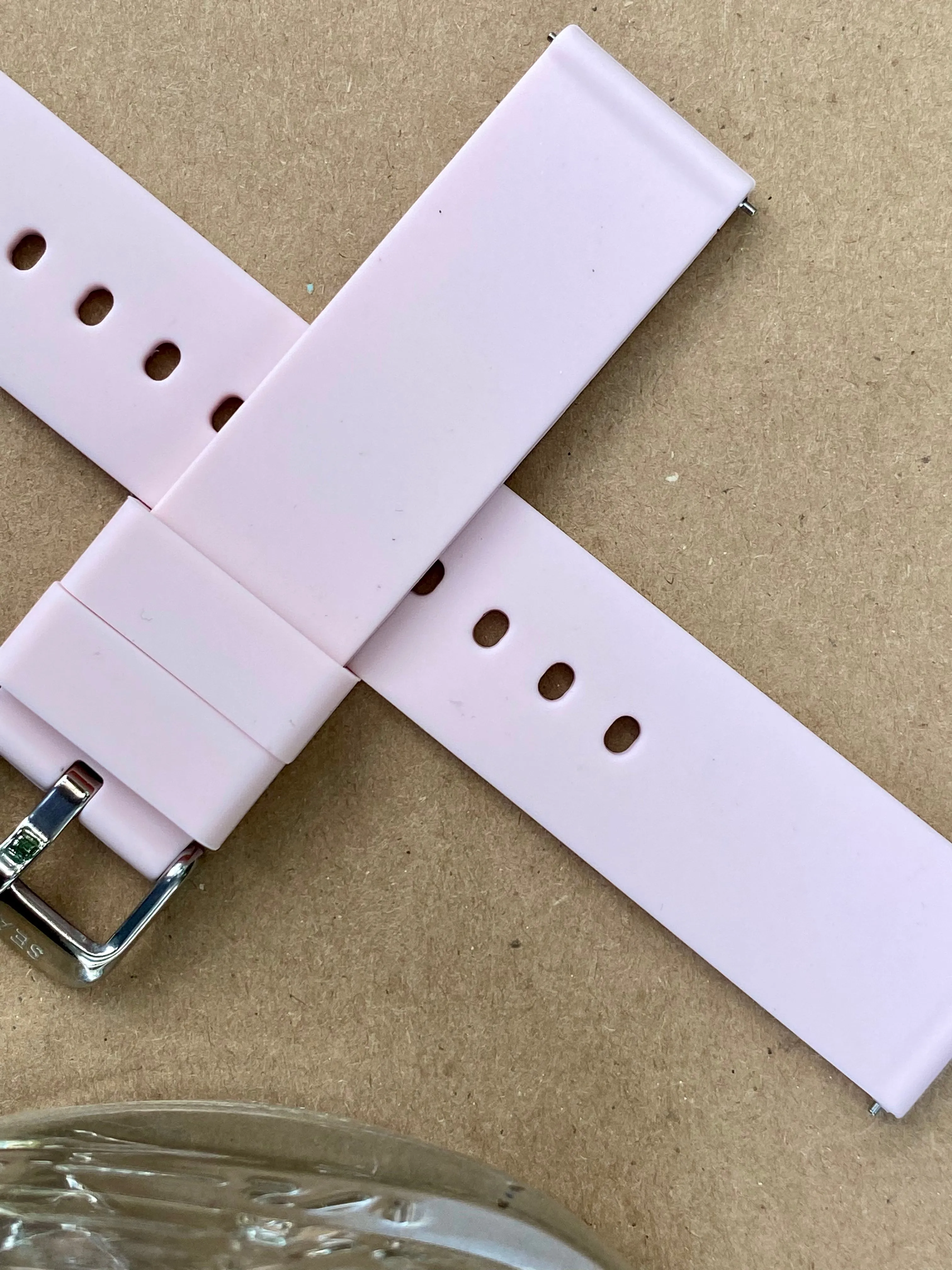 Seaborne Soft Silicone 20MM Quick Release Watch Band