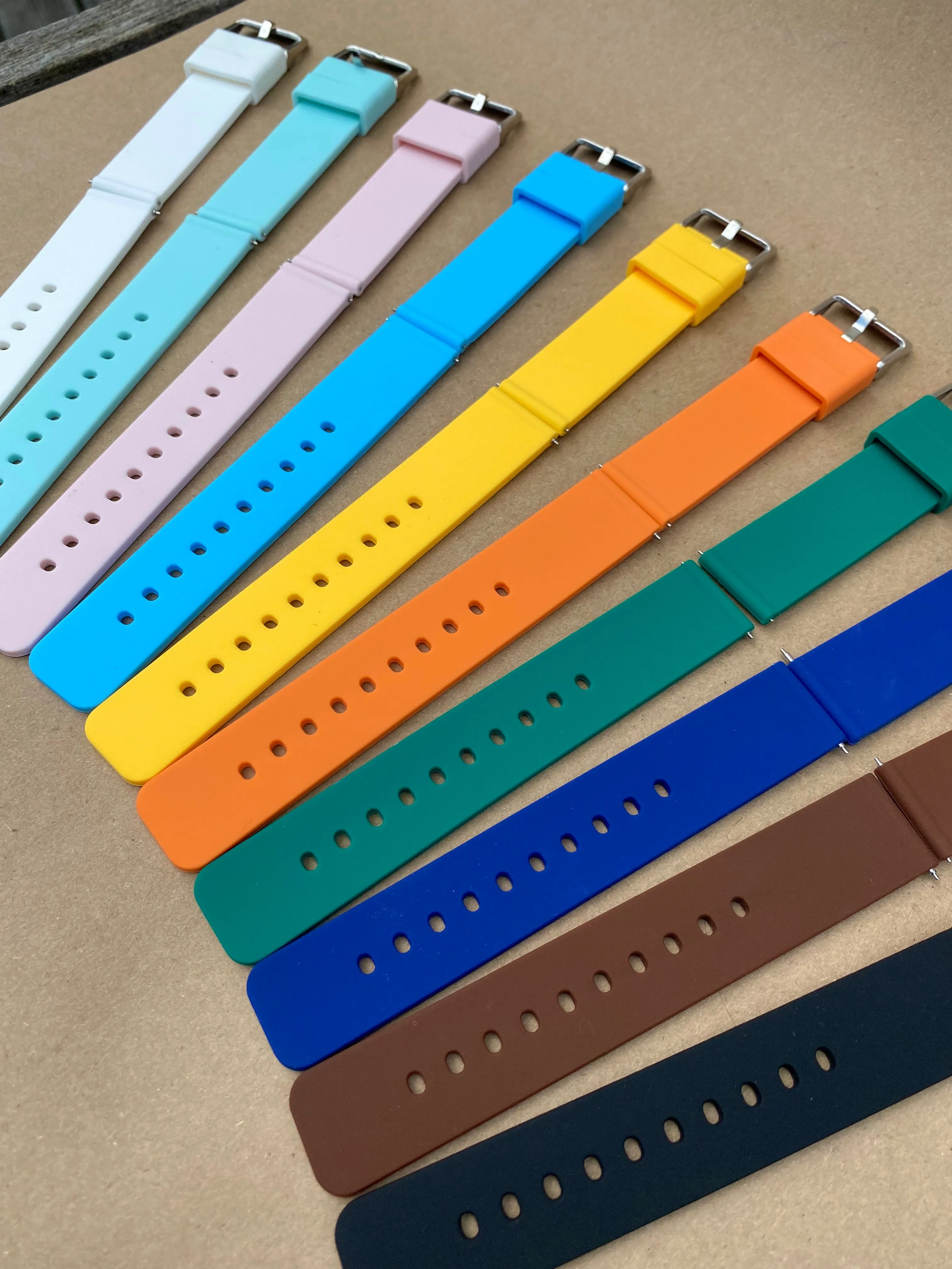 Seaborne Soft Silicone 20MM Quick Release Watch Band