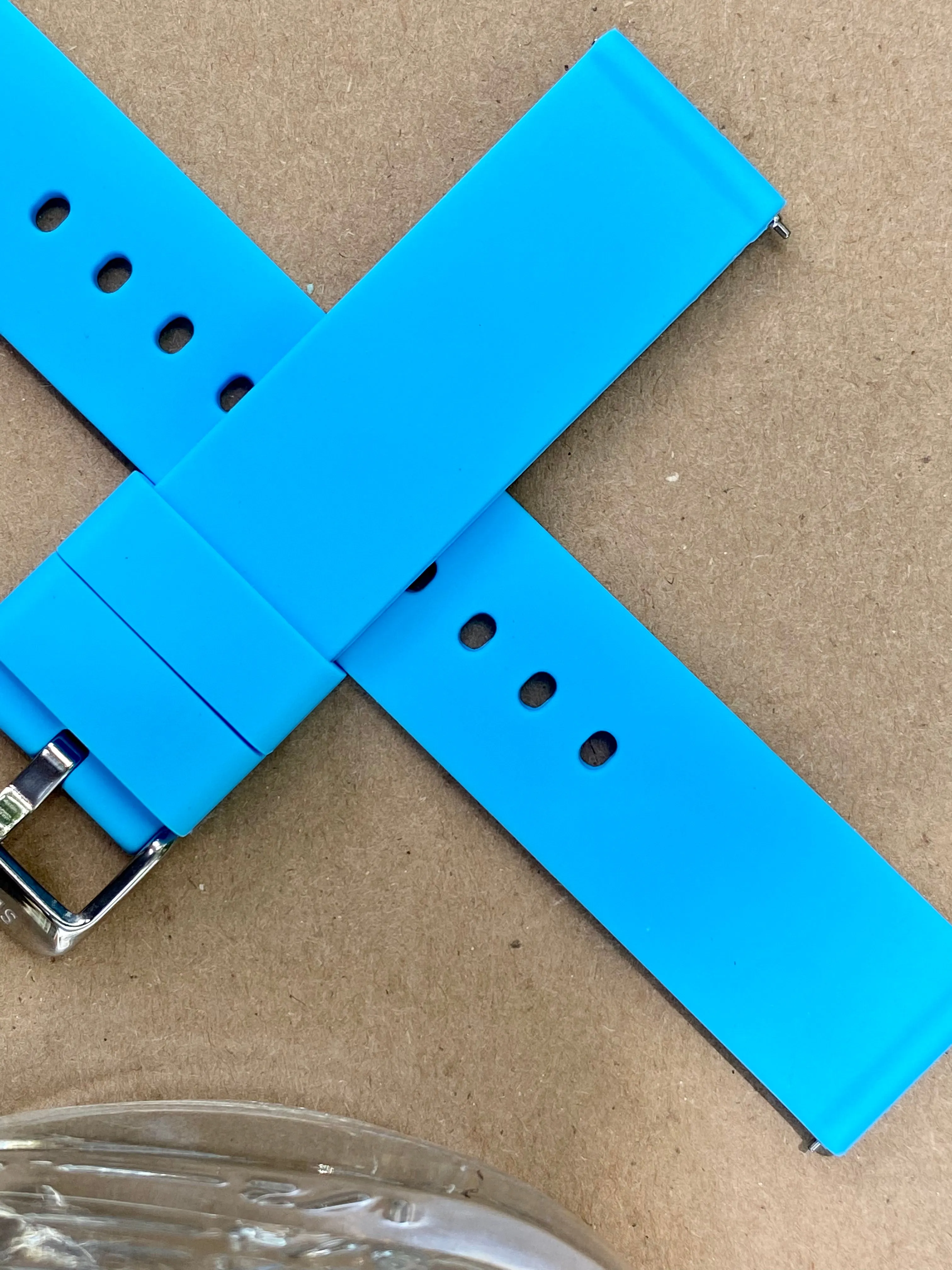 Seaborne Soft Silicone 20MM Quick Release Watch Band