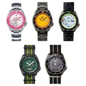 SEIKO 5 LIMITED MODEL ALEX FACE MEN WATCH (500 Limited) SRPG89K-SRPG95K-RPG93K-SRPG91K-SRPG97K