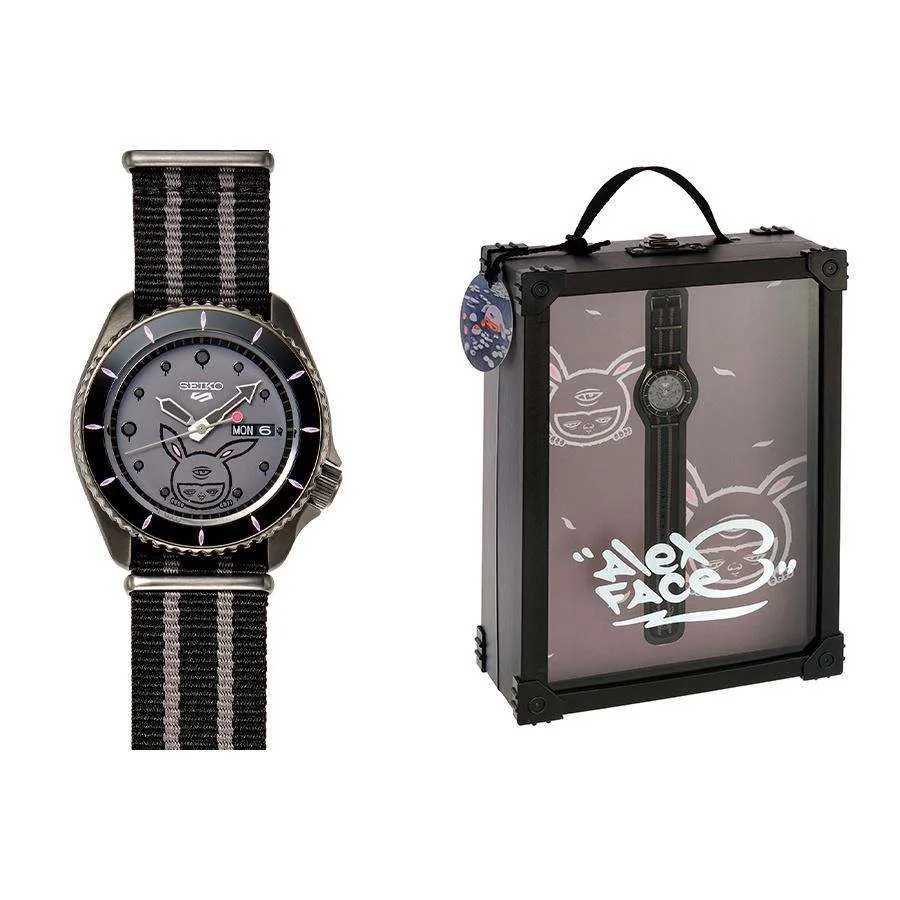 SEIKO 5 LIMITED MODEL ALEX FACE MEN WATCH (500 Limited) SRPG89K-SRPG95K-RPG93K-SRPG91K-SRPG97K