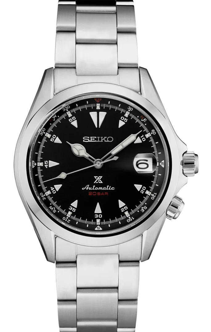 Seiko Prospex Alpinist Mechanical Automatic 2020 Field Style Black Dial SPB117