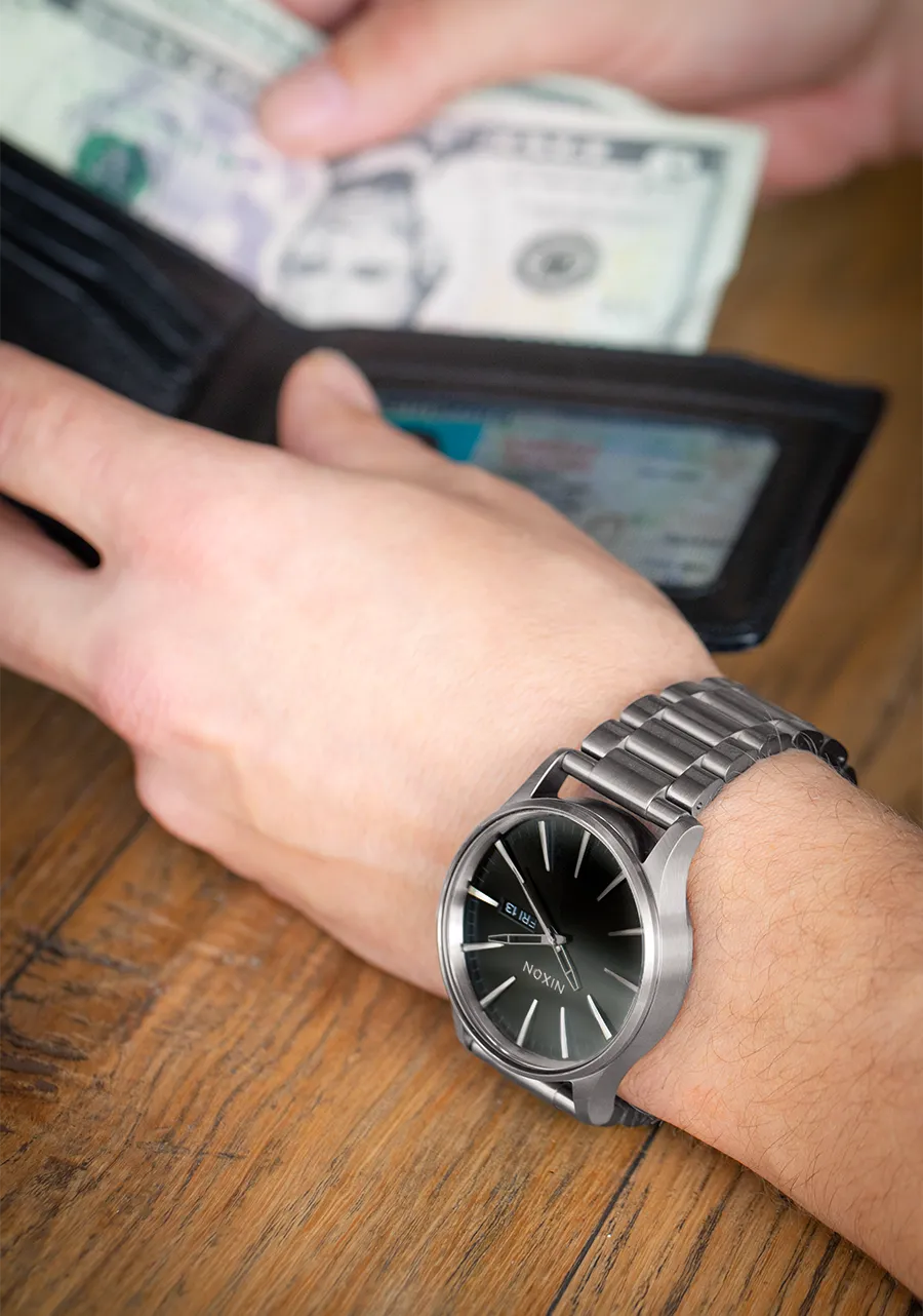 Sentry Stainless Steel - Silver / Turquoise