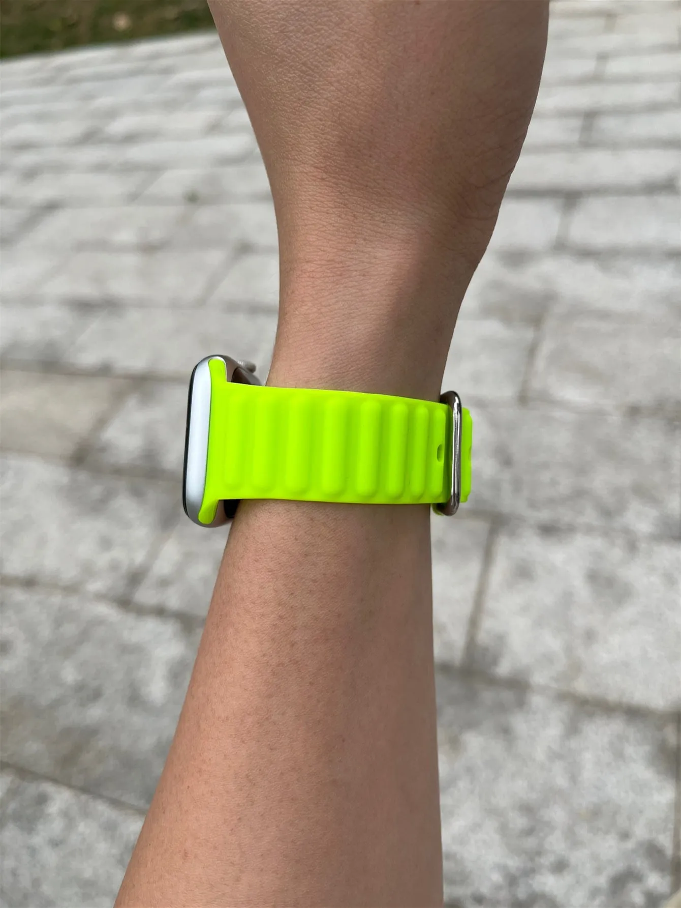 Silicone Watchband - Green