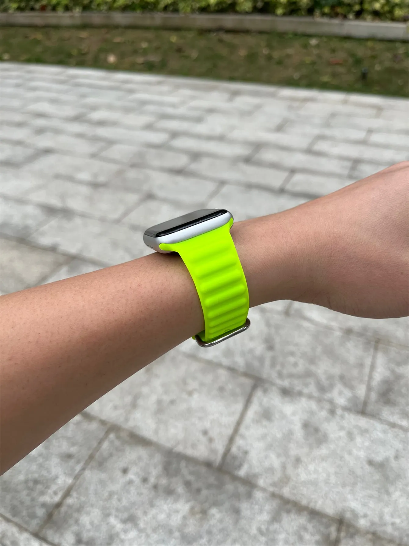 Silicone Watchband - Green