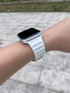 Silicone Watchband - White
