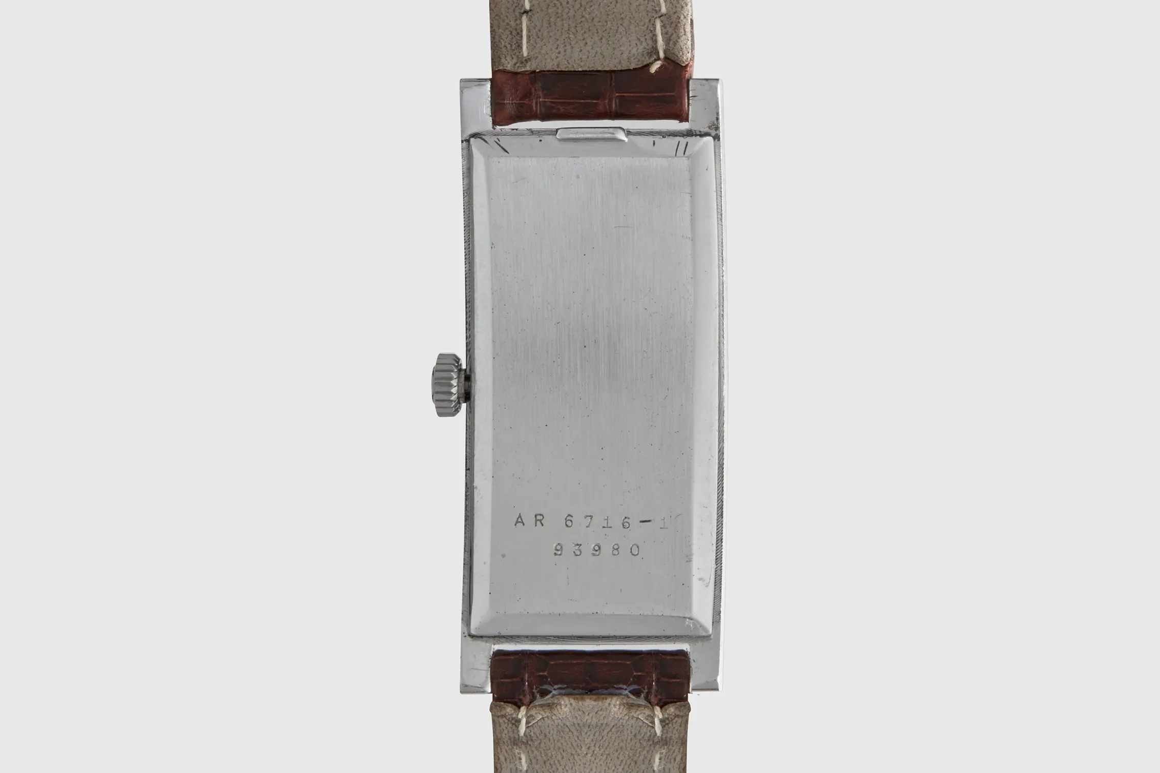 Silver Tank Cintrée