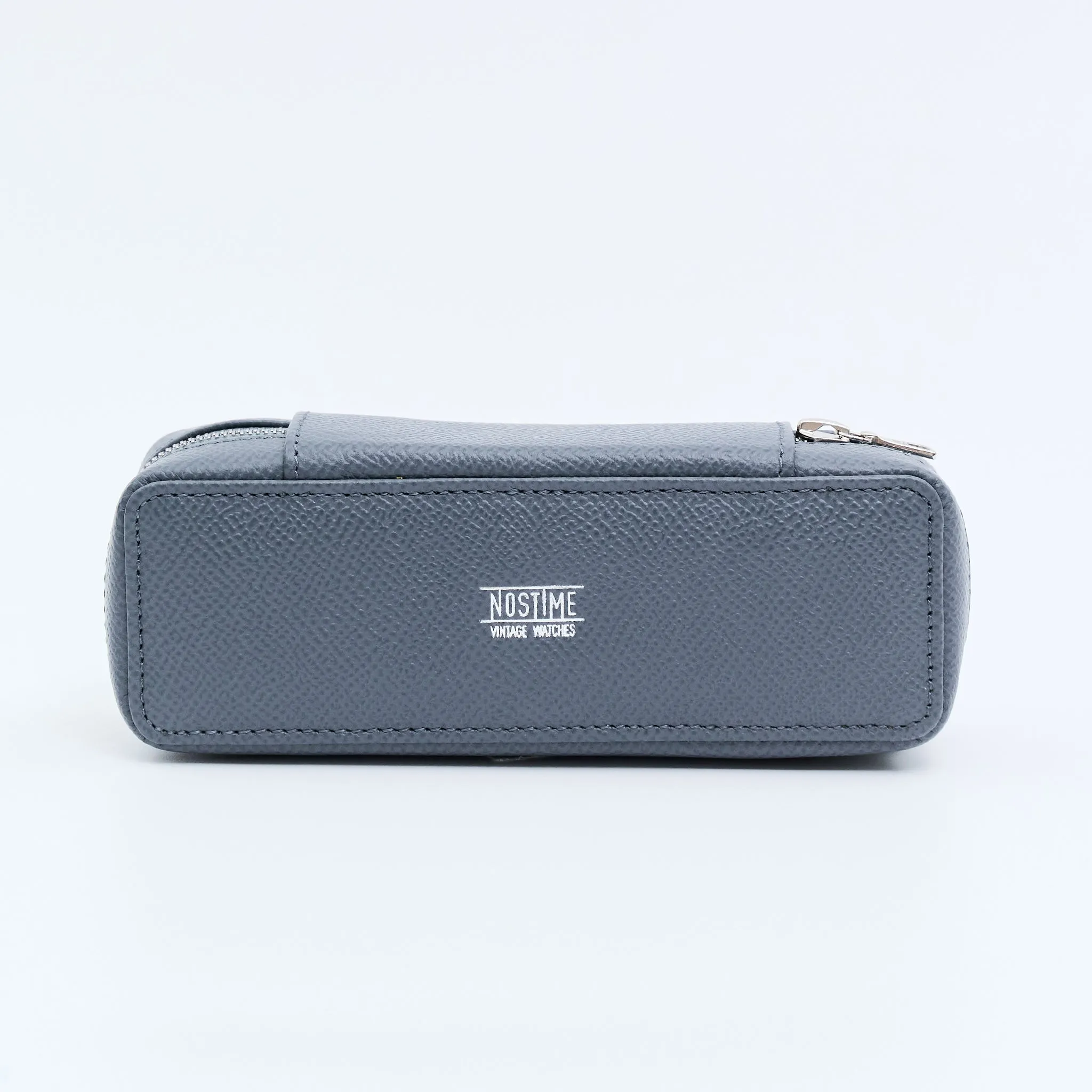 SLATE BLUE DUO POUCH FOR TWO WATCHES