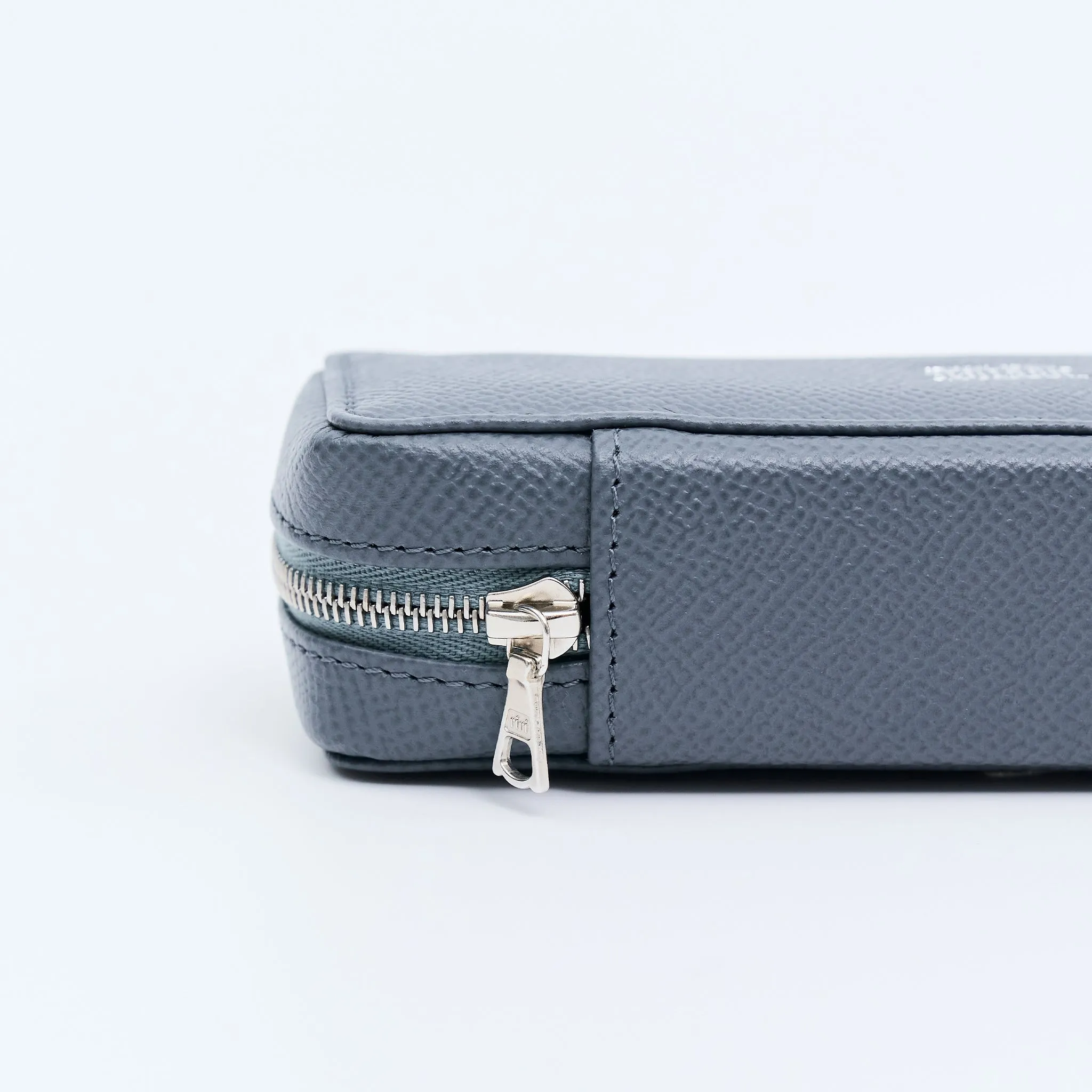 SLATE BLUE DUO POUCH FOR TWO WATCHES