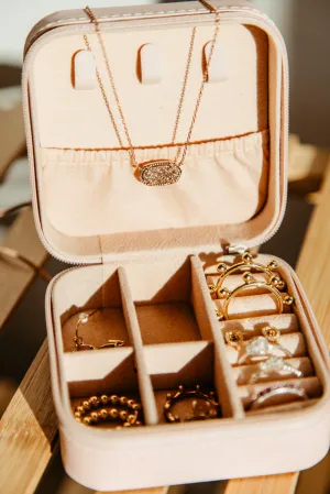 Small Jewelry Box in Pink | JM1001PK