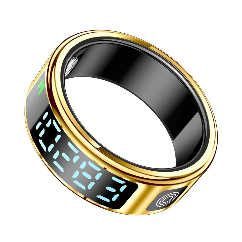 Smart Ring Hand Gestures Health Monitoring Sports Modes Size 10