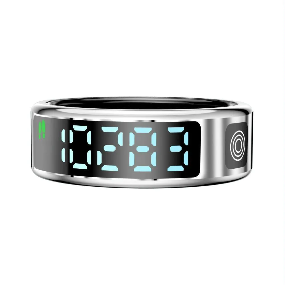 Smart Ring Hand Gestures Health Monitoring Sports Modes Size 10