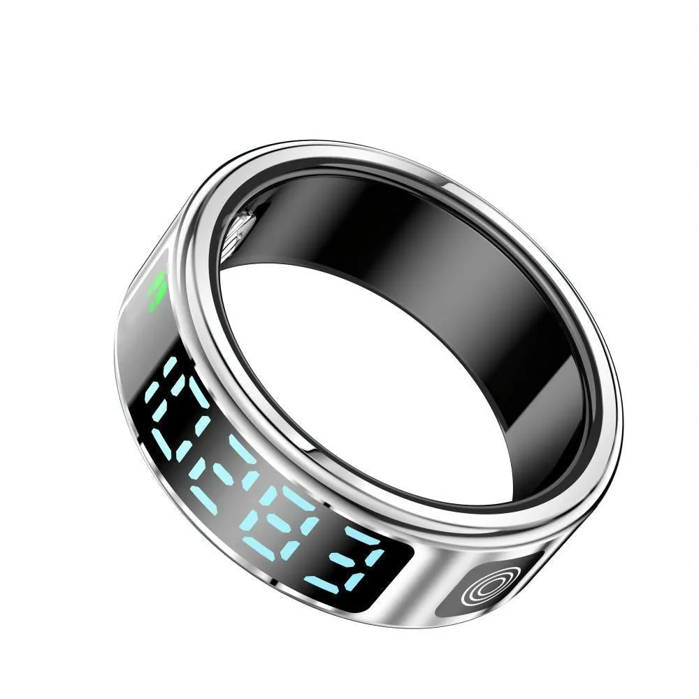 Smart Ring Hand Gestures Health Monitoring Sports Modes Size 10