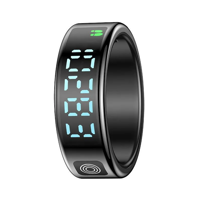 Smart Ring Hand Gestures Health Monitoring Sports Modes Size 10