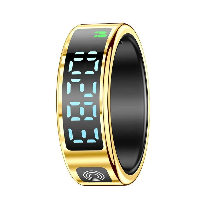 Smart Ring Hand Gestures Health Monitoring Sports Modes Size 10