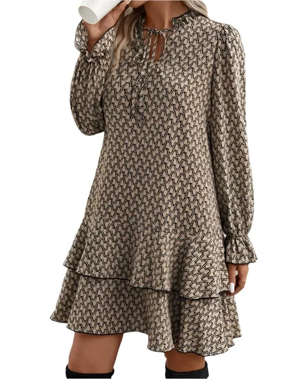 Sofia – Elegant Women’s Long Sleeve Dress