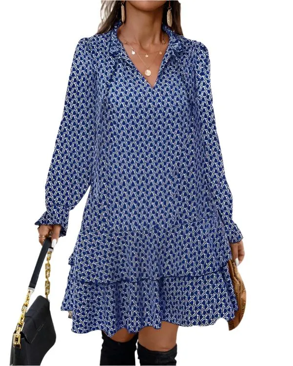Sofia – Elegant Women’s Long Sleeve Dress