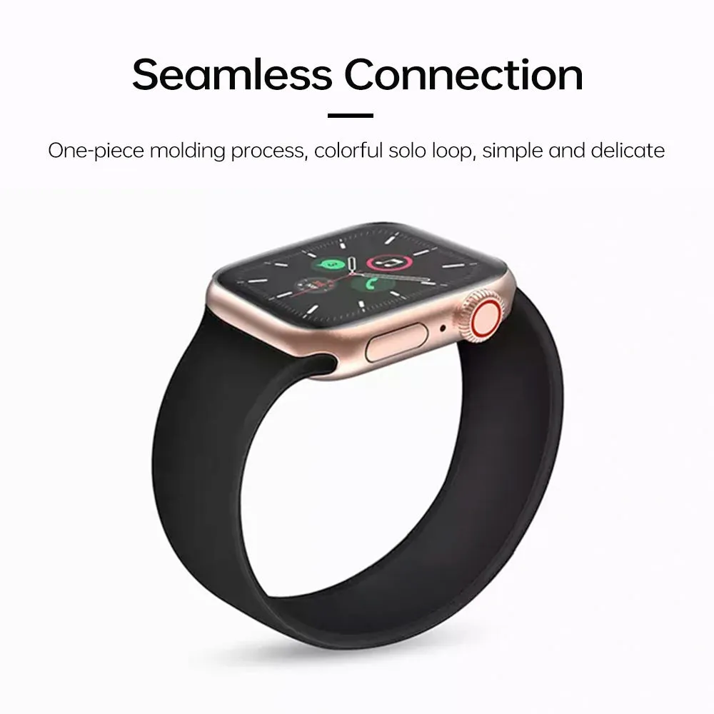 SOLO Elastic Belt Loop Silicone Strap