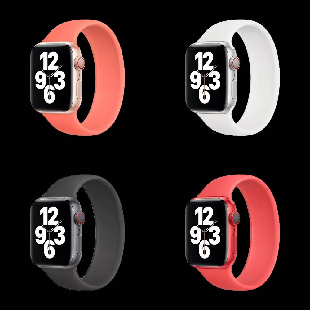 SOLO Elastic Belt Loop Silicone Strap