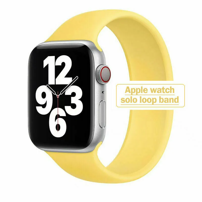 SOLO Elastic Belt Loop Silicone Strap