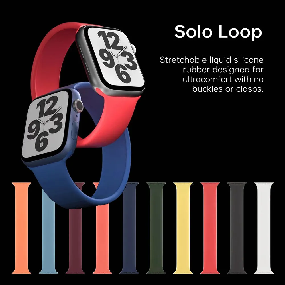 SOLO Elastic Belt Loop Silicone Strap