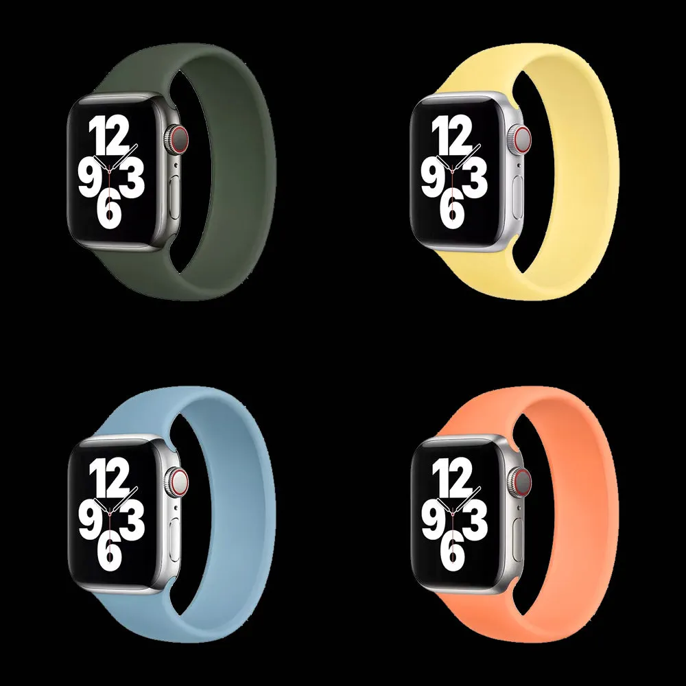 SOLO Elastic Belt Loop Silicone Strap