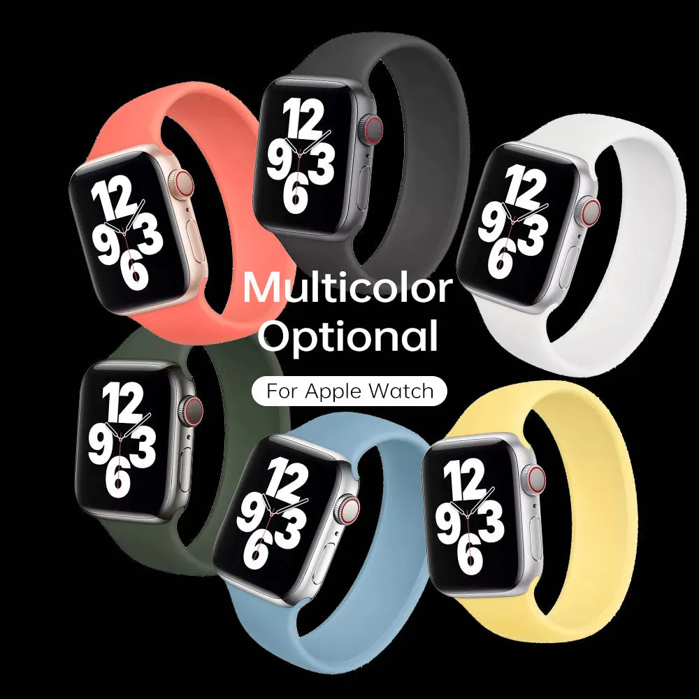 SOLO Elastic Belt Loop Silicone Strap