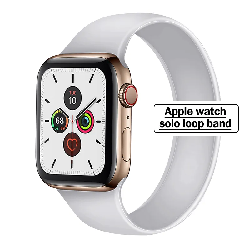 SOLO Elastic Belt Loop Silicone Strap