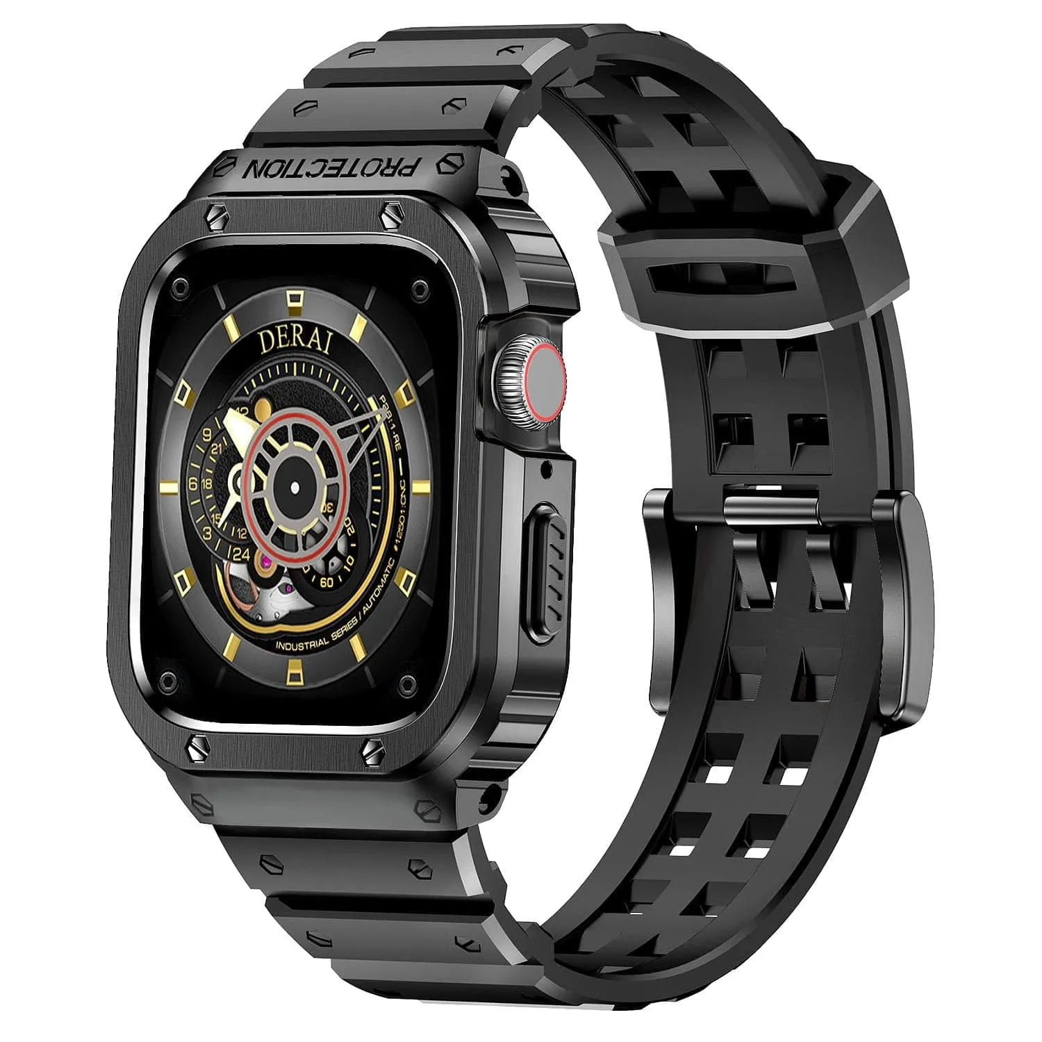 Sports Watch Band With Shockproof Case