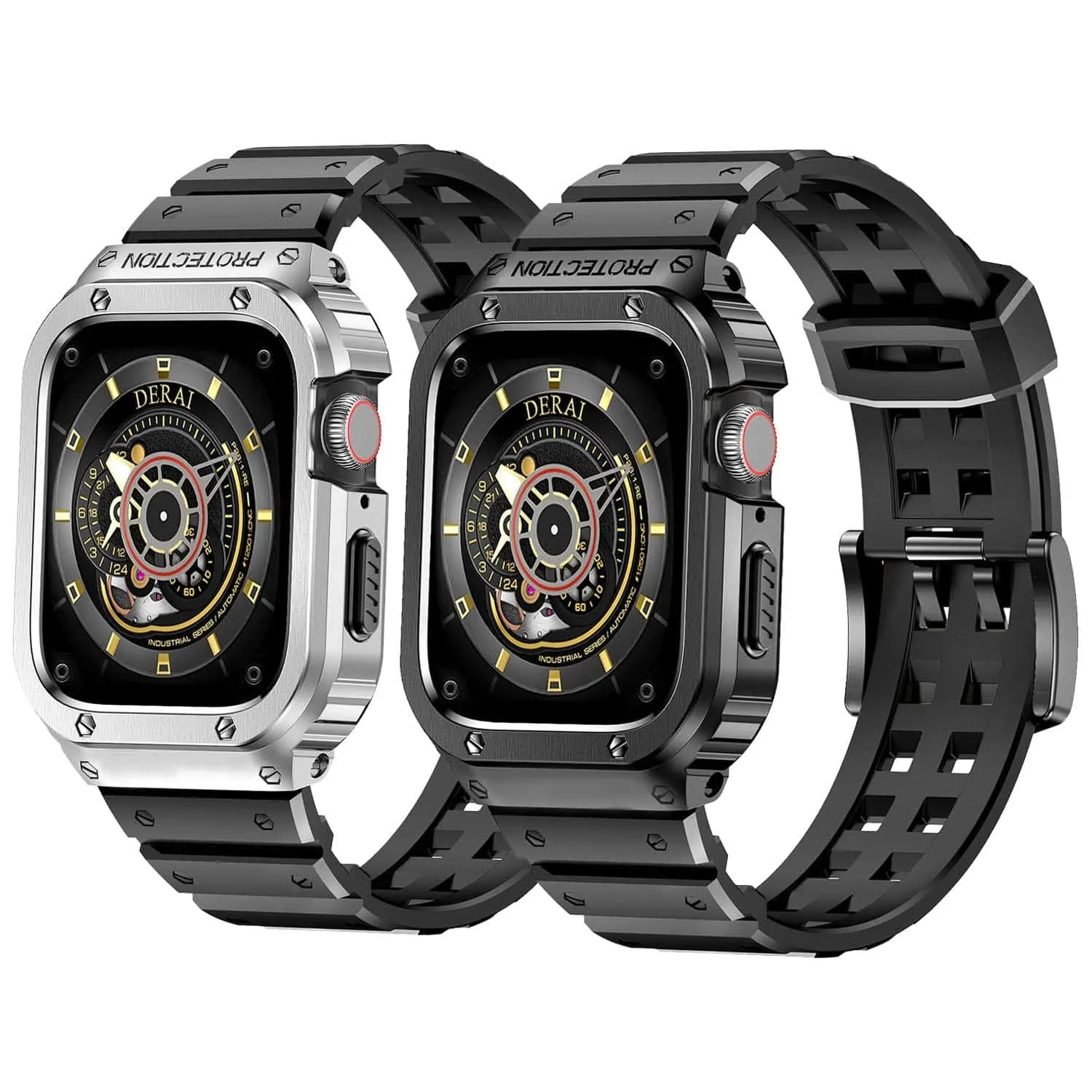 Sports Watch Band With Shockproof Case