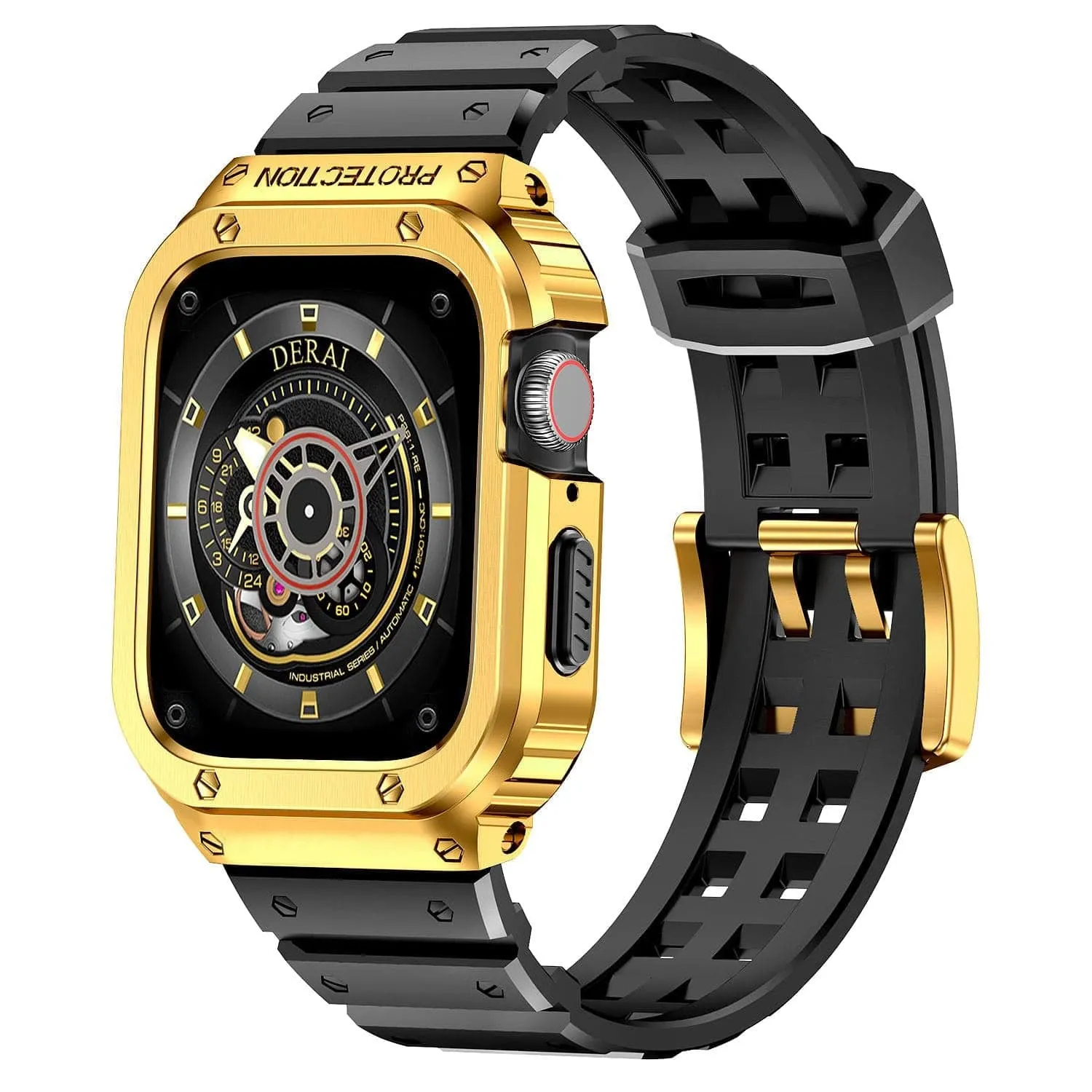 Sports Watch Band With Shockproof Case